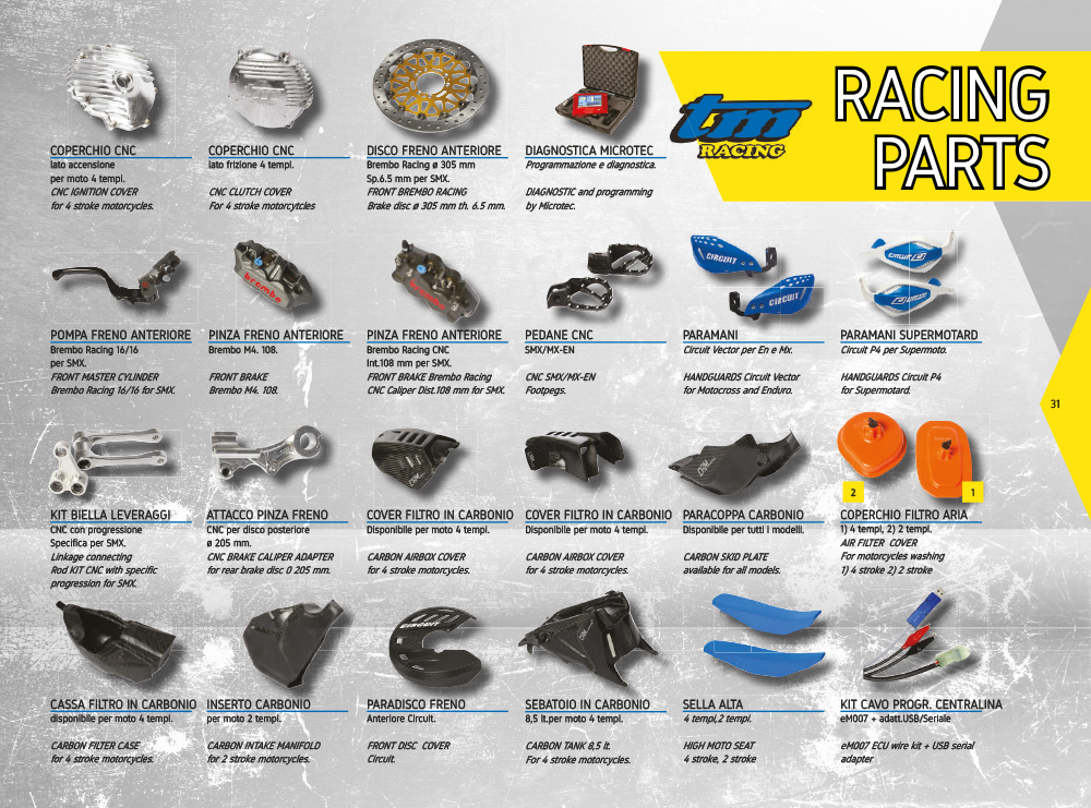 TM racing Katalog 2019 - TM Racing - Powerwheelie Supermoto Forum