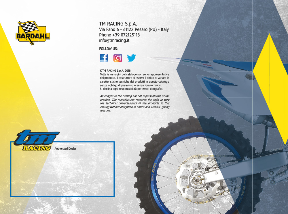TM racing Katalog 2019 - TM Racing - Powerwheelie Supermoto Forum