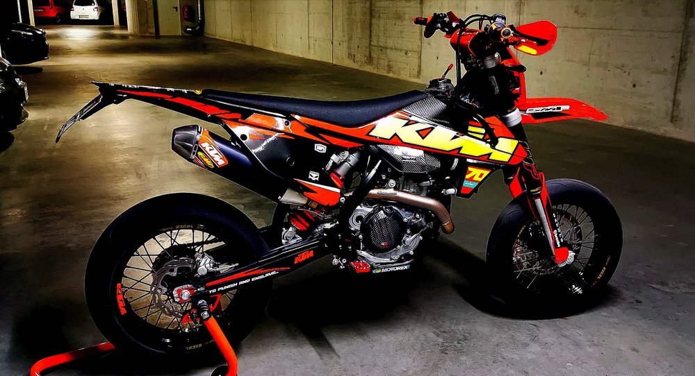 Ktm 500 Excf Supermoto Kit